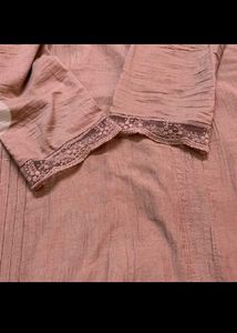 🎉Offer🎉Elegant Peach Kurta
