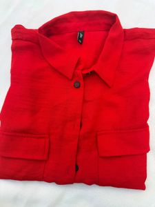 Rio red Button-Down Shirt
