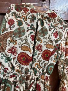 Bohemian Paisley Print Dress