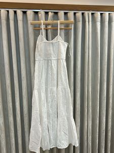 White Embroidered Sundress