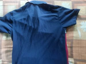 Two Men's Color Block Polo TShirt