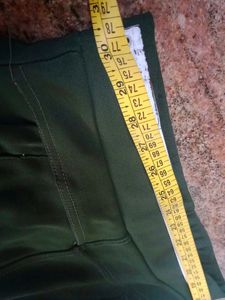 Green Casual Pants