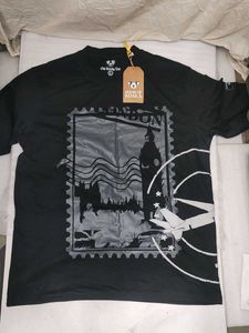 HOUSE OF KOALA Black London Stamp T-Shirt