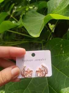 Flower Design Earrings