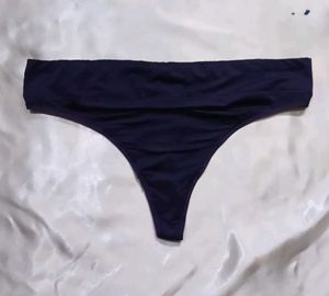 Navy Thong panty