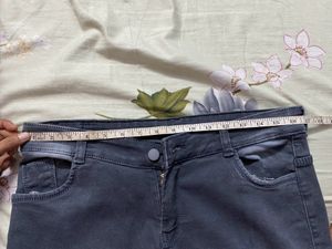 Grey Color Women’s Jeans