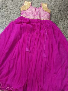 Beautiful Pink Ethnic Gown