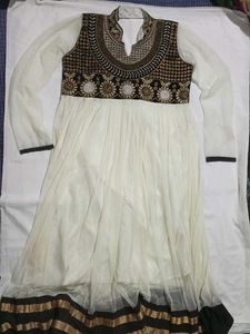 Anarkali With Embroidery Works