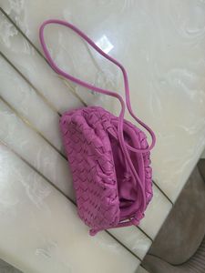 Designer Inspired Woven Clutch Bag