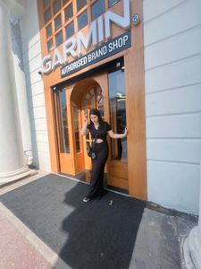Elegant Black Maxi Dress with Cutout Detail
