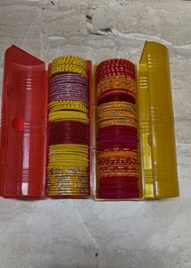 Vibrant Assorted Bangles Set