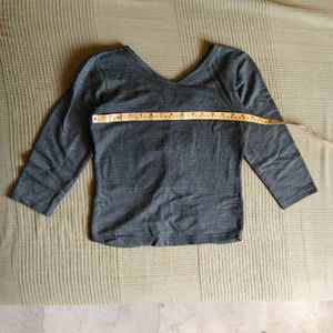 Casual Top with Bow Details