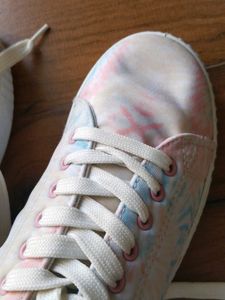 Tie-Dye Canvas Sneakers - Size 5.5