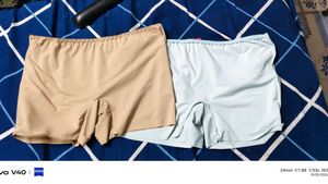 Light Blue Shapewear Shorts