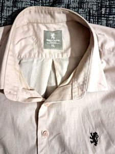 Men's Cream Formal Shirt