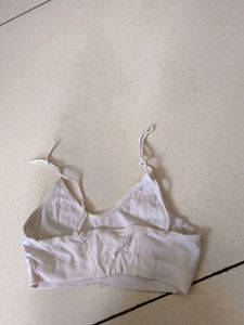 Comfortable Ribbed Sports Bra