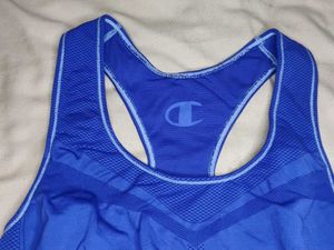 Champion Blue Sports Bra Non Padded