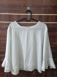 White Layered Top