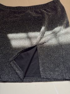 Shein mini skirt w slit