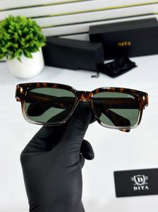 DITA Sunglasses - Blue Square Frame