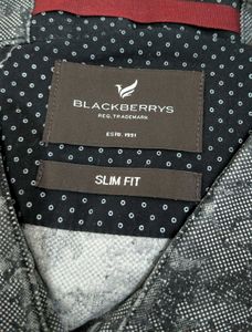 Men's Slim Fit Printed Shirt