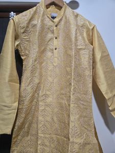 Boys Golden Kurta