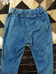 👖 Light Blue Stretch Denim Jegging