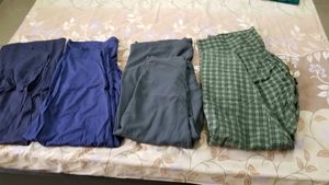 Navy Blue, ink blue , green and grey shalwars