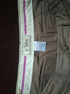 vintage Brown Cargo micro Shorts
