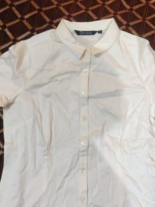 White Annabelle Brand Shirt
