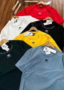 Adidas "A Day Without Work" T-Shirts (Red &amp; White)