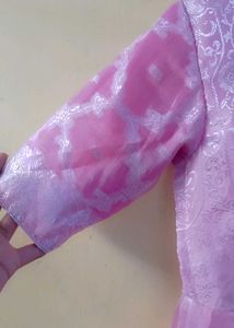 Beautiful Pink Ethnic Gown