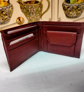 Leather Brown Men Wallet Purse