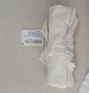 Decathlon Pure Cotton White Shirts - Set of 2