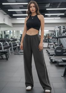 Stylish Women's Wide-Leg Track Pants