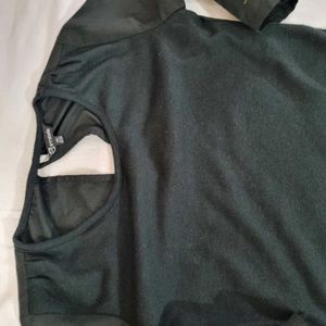 Black Long Sleeve Top
