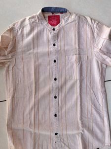 Striped John Players Casual Shirt