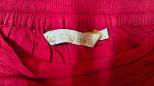 Avaasa Red Palazzo Pants
