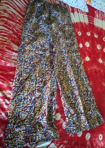 Boho Print Palazzo Pants
