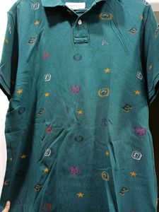Green Polo Tshirt For Boys