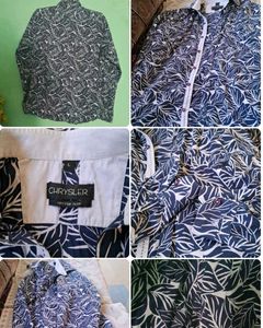 Leaf Print Shirt