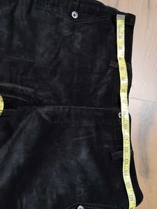 Black  Corduroy Shorts