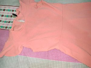 Peach Mini Dress And Bag Free
