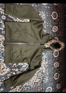 Cozy Faux Fur Trim Hoodie