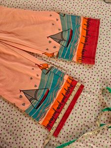 Cute Sleepwear Set with Sailboats co cord se