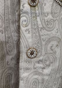 Classy Sherwani With Zardosi Work