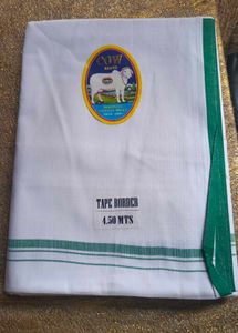2  Pieces  Khadi Cow Brand Dhoti /