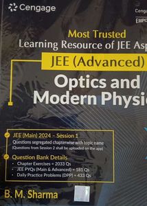 JEE Advanced Optics and Modern Physics Book
