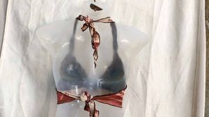 y2k printed bralette