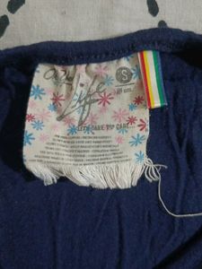 Blue Sleeveless Top